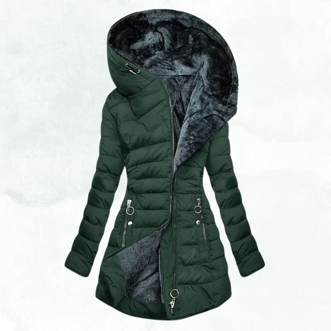 Eleanor winter jacket with warm fur lining