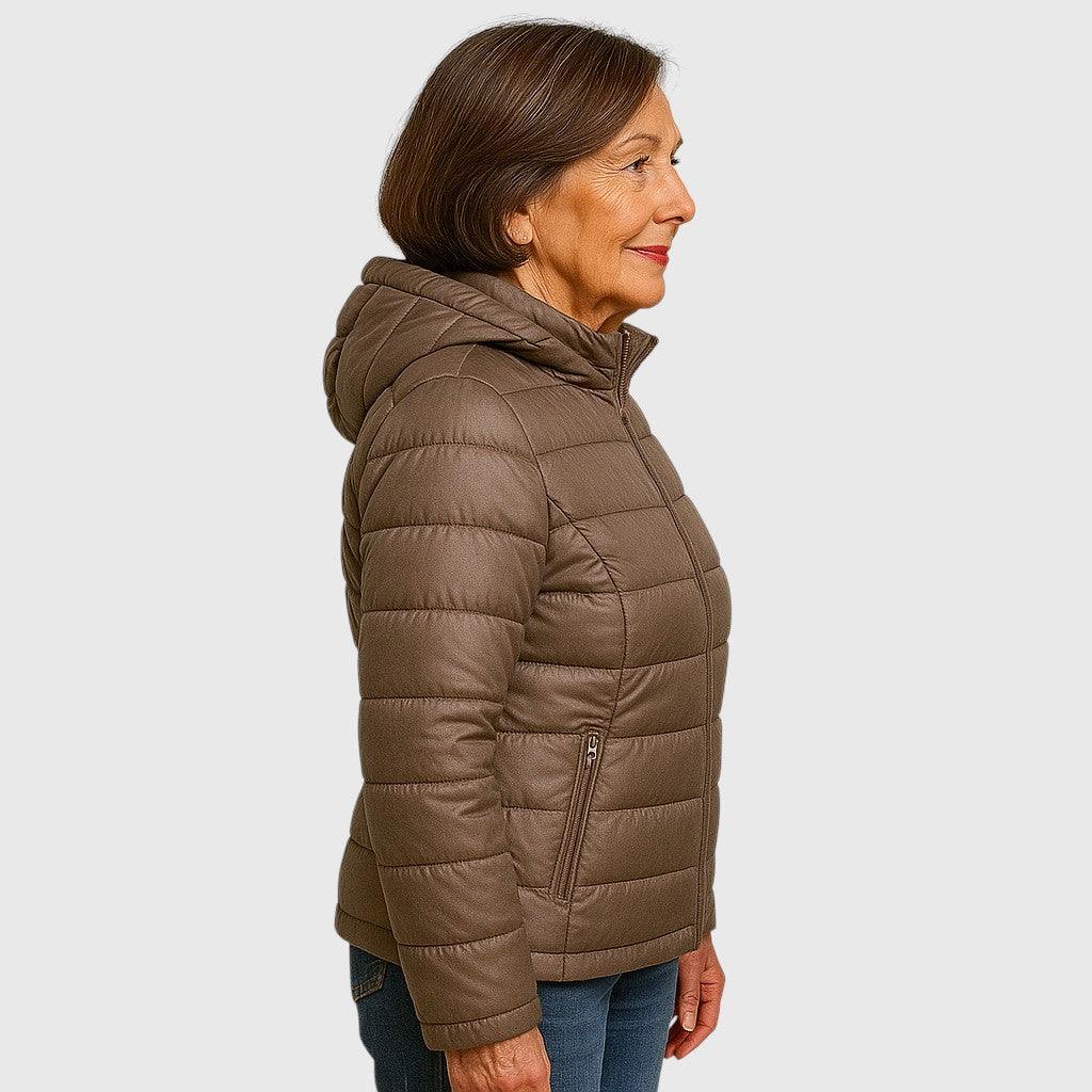 Mira™ Mid-Season Jacket | Champagne