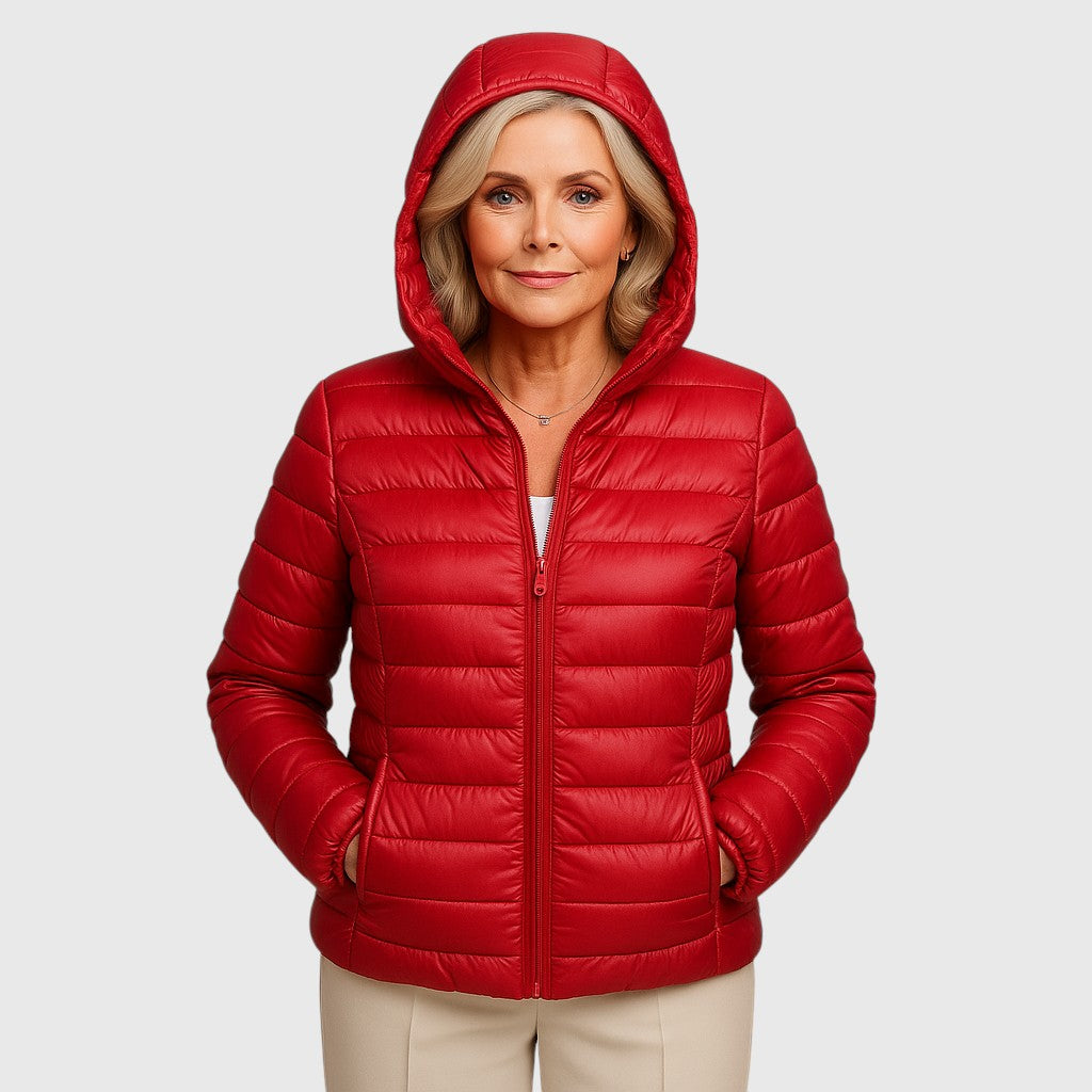 Mira™ Mid-Season Jacket | Red