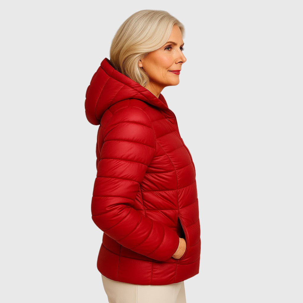 Mira™ Mid-Season Jacket | Red