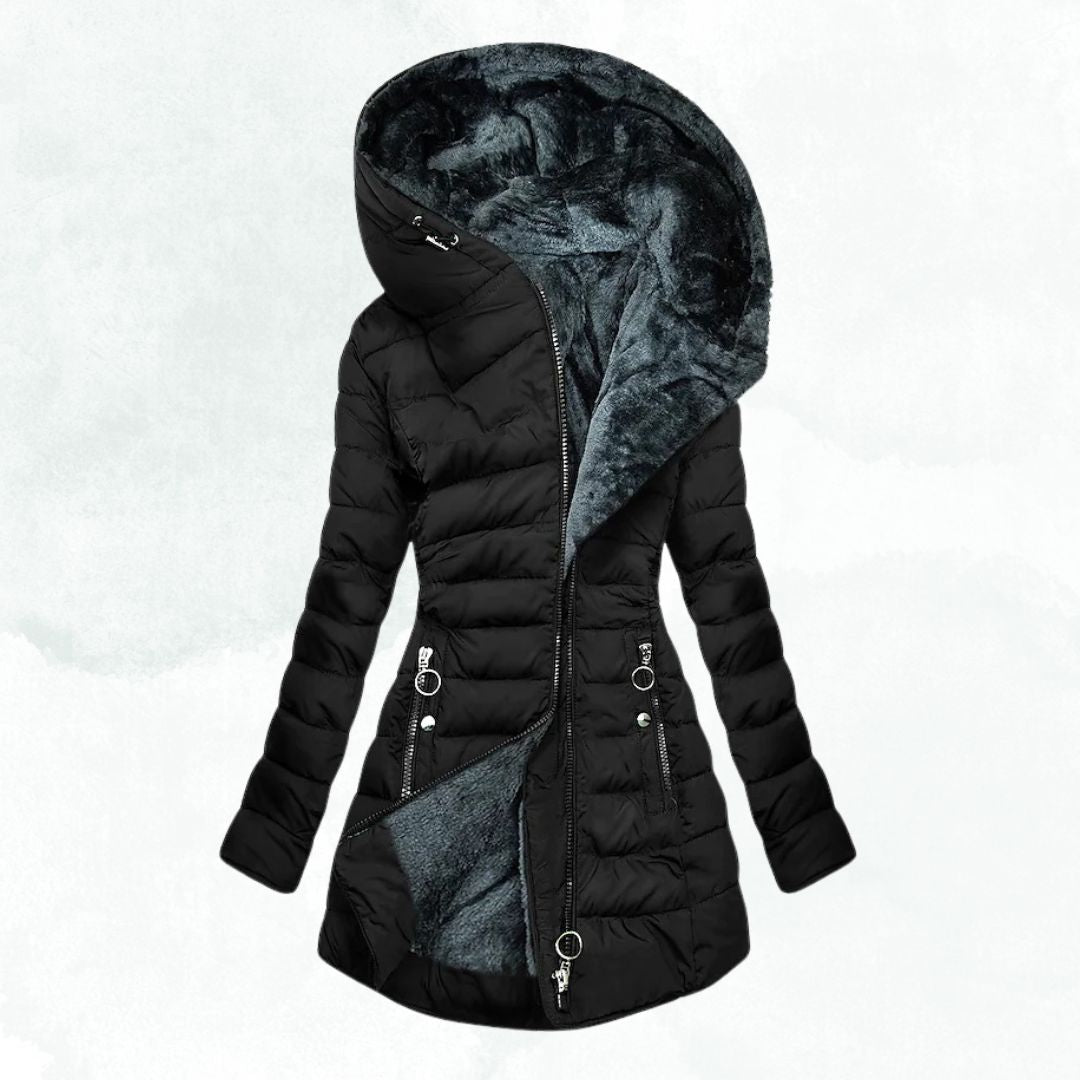 Eleanor winter jacket with warm fur lining