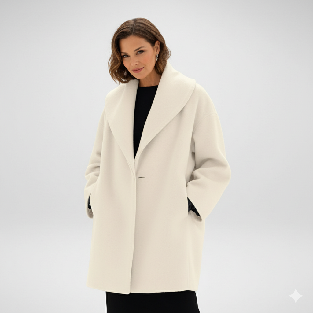 Eleanor Workshop™ | Genevieve - Wool Blend Elegance Coat