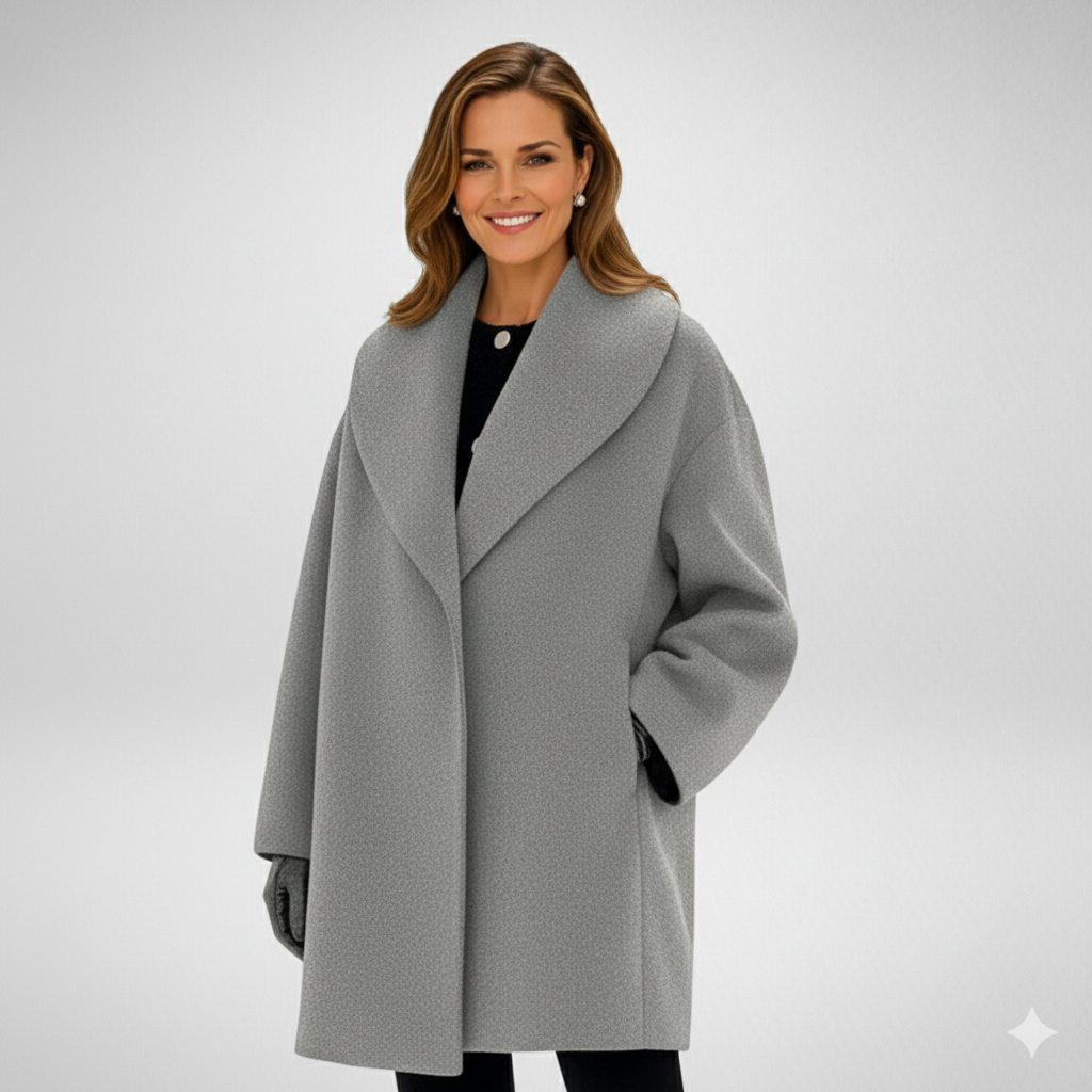 Eleanor Workshop™ | Genevieve - Wool Blend Elegance Coat