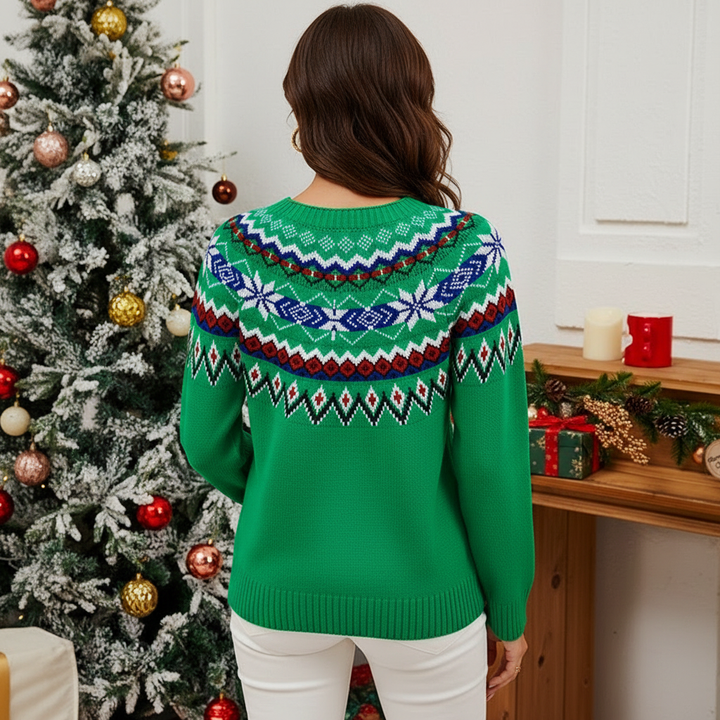 Eleanor™ | NordicFest Holiday Knit Sweater