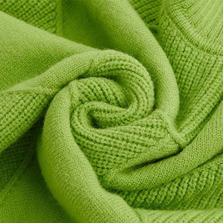 Eleanor™ | Textured Turtleneck Knit Sweater