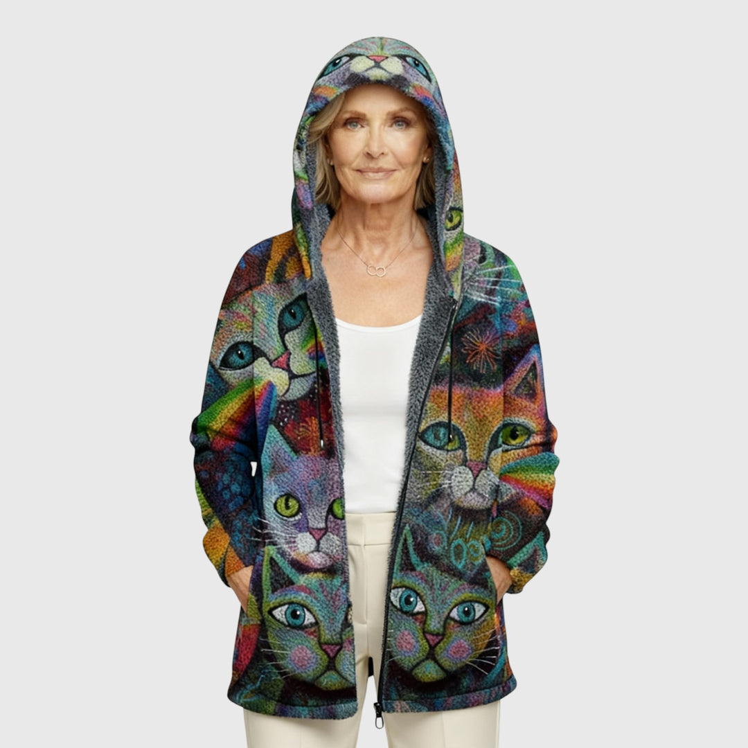 Kalanos™ | Luxurious Cardigan with Artistic Inspiration