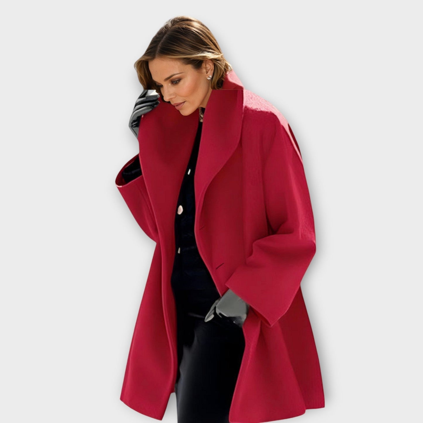 Eleanor Workshop™ | Genevieve - Wool Blend Elegance Coat