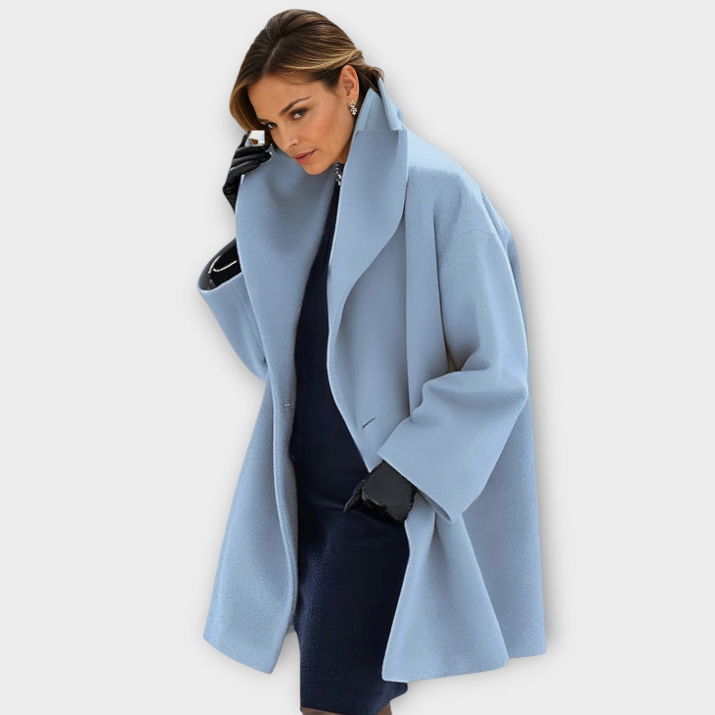 Eleanor Workshop™ | Genevieve - Wool Blend Elegance Coat