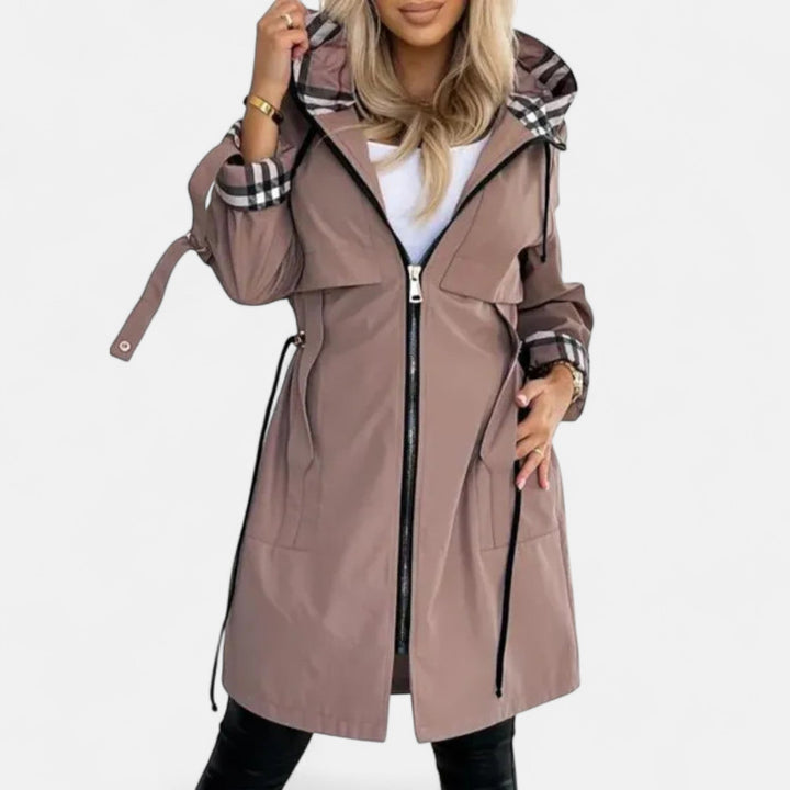 Eleanor | Waterproof & Windproof Zip Coat